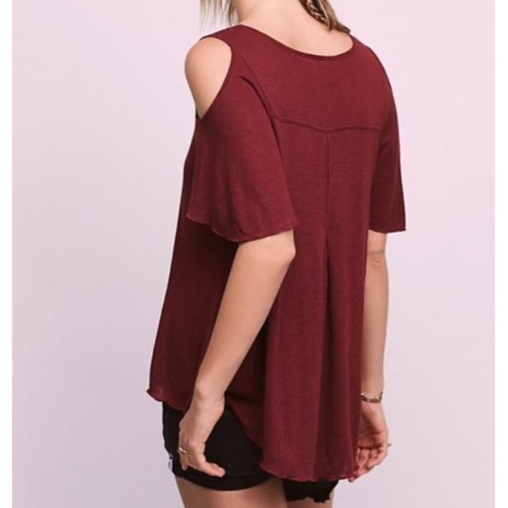 Free People cold shoulder top - Picture 3 of 5